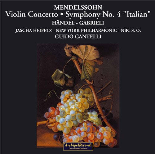 Mendelssohn / Heifetz / Nypo / Cantelli - Violin Concerto - Music CD