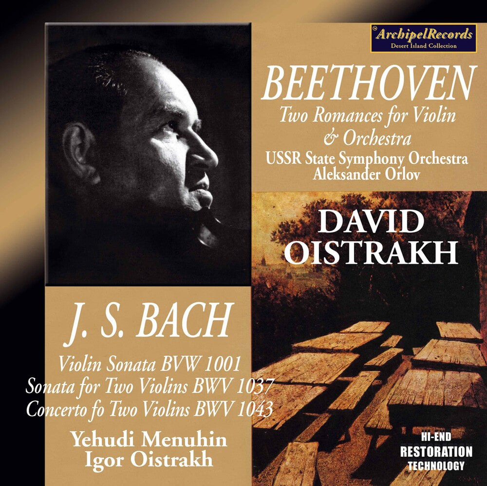 J Bach S / Oistrakh - VLN Sonate BW 1001 Son Music CD