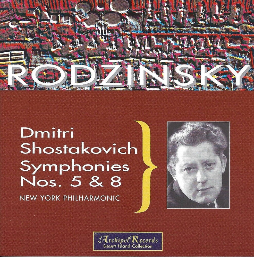 Shostakovich / Rodzinsky - Sym 5 & 8-New Yor Music CD