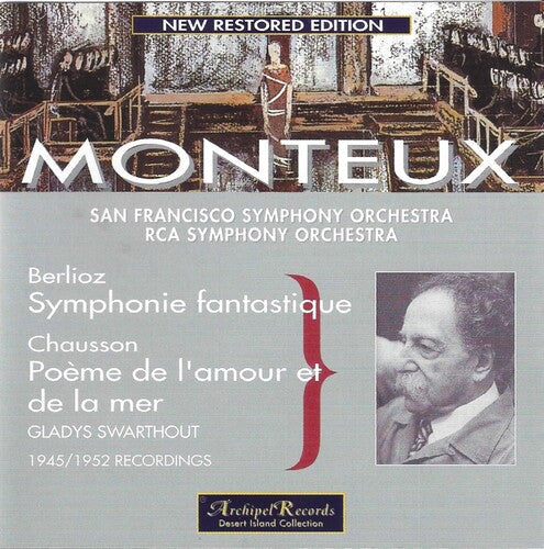 Berlioz / Monteux - Sym Fantastique + Chauss - Music CD