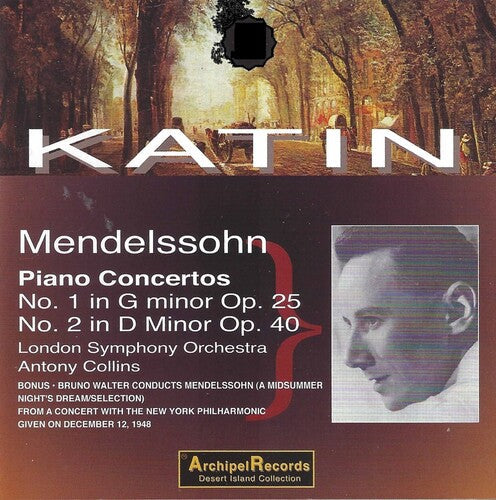 Mendelssohn / Katin - Klavierkonzerte 1 & 2 - Music CD
