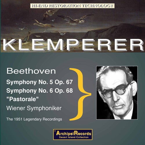 Beethoven / Klemperer - Sinfonie 5 & 6 / Wiener Sinfoni - Music CD