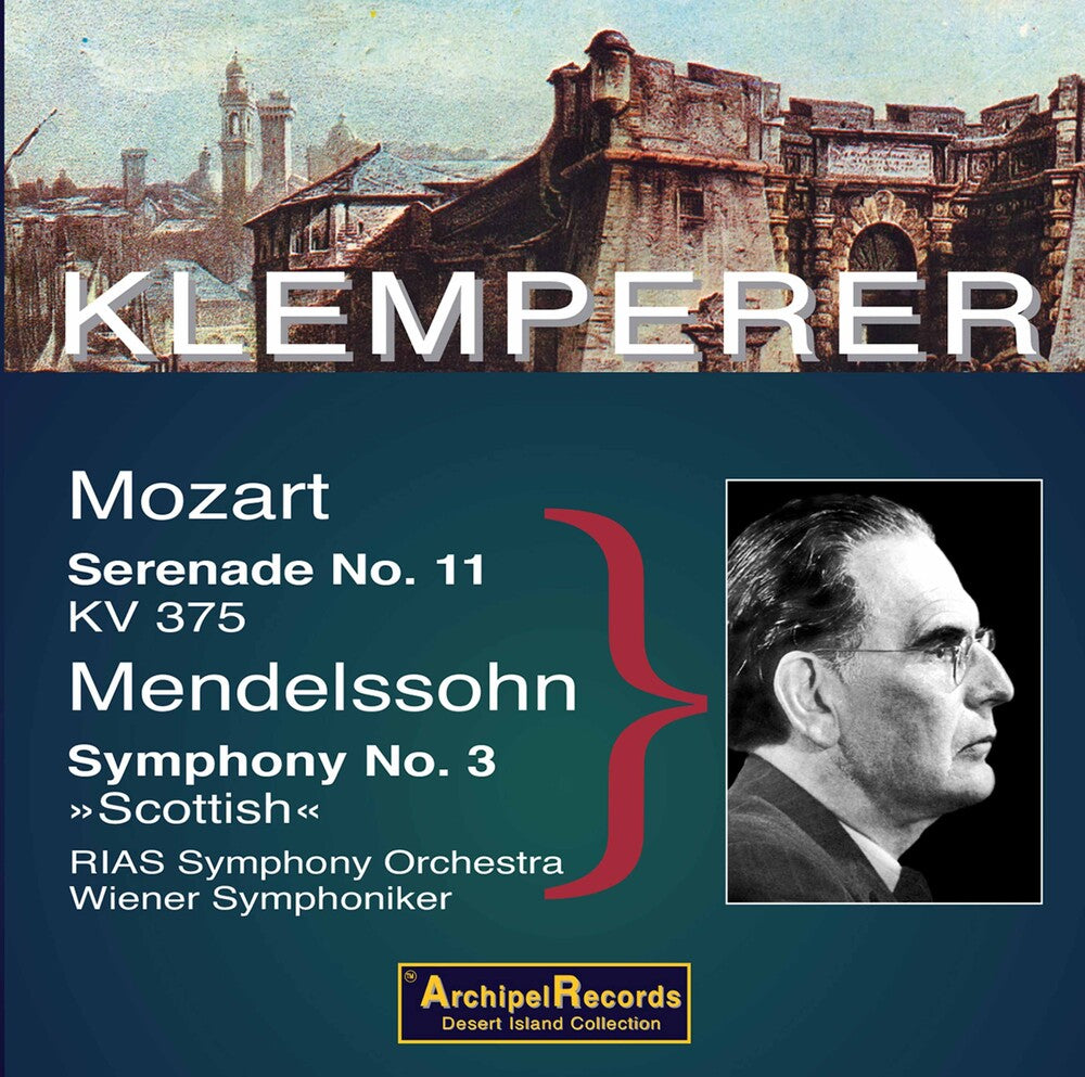 Otto Klemperer - Sinfonie 3 Mozart Serenade Music CD