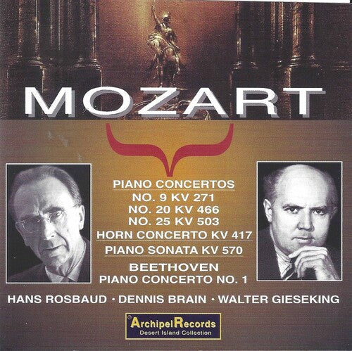 Mozart / Gieseking - Klavierkonzerte 9 20 25 - Music CD