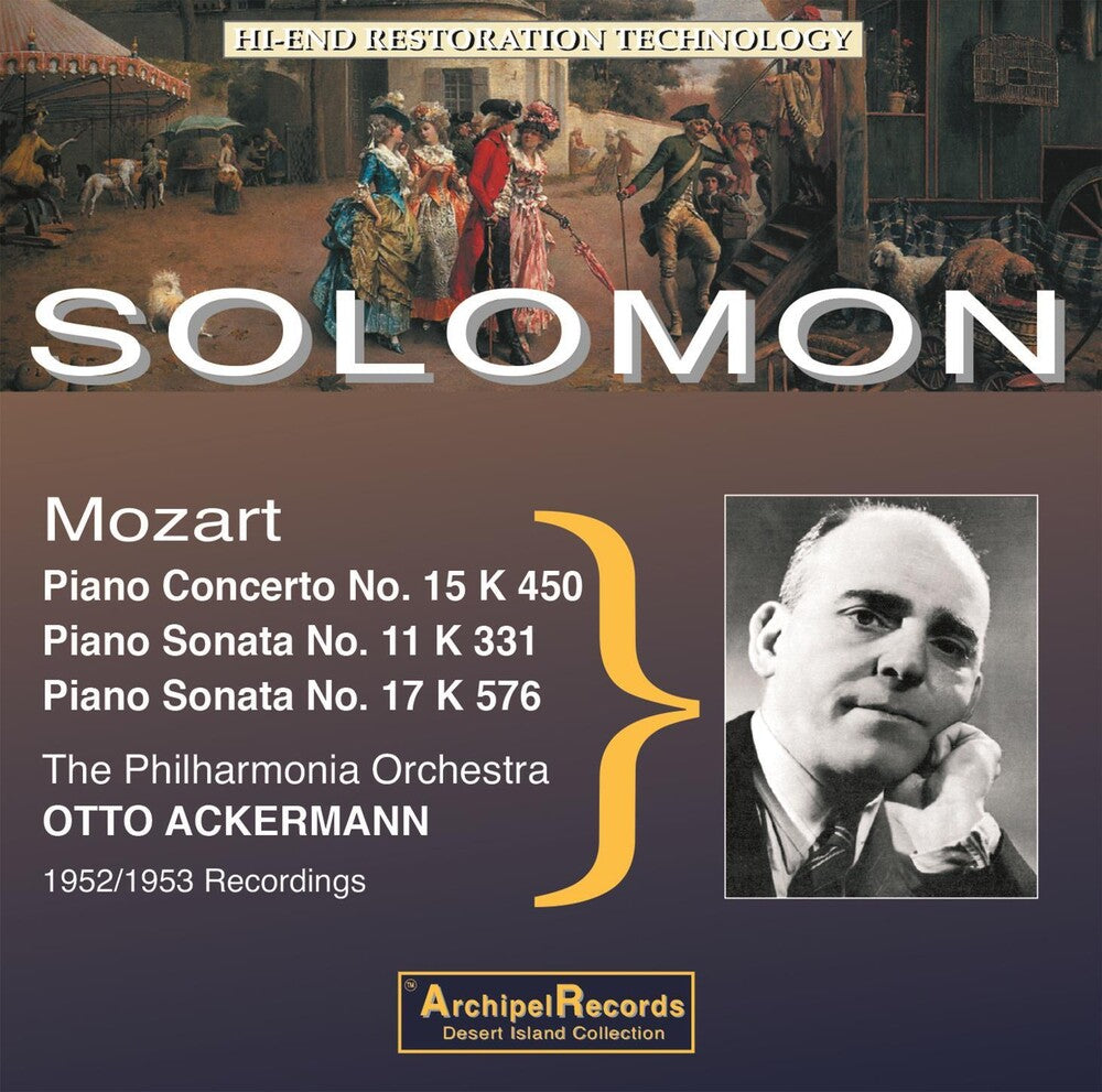 Mozart / Solomon - Klavierkonzert 15 Klavier Music CD