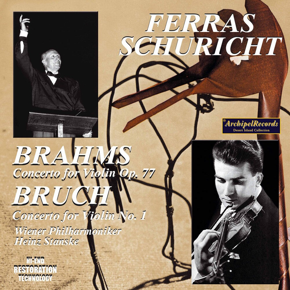 Brahms / Schuricht - VLN Konzert / Wiener Phil. 19 Music CD