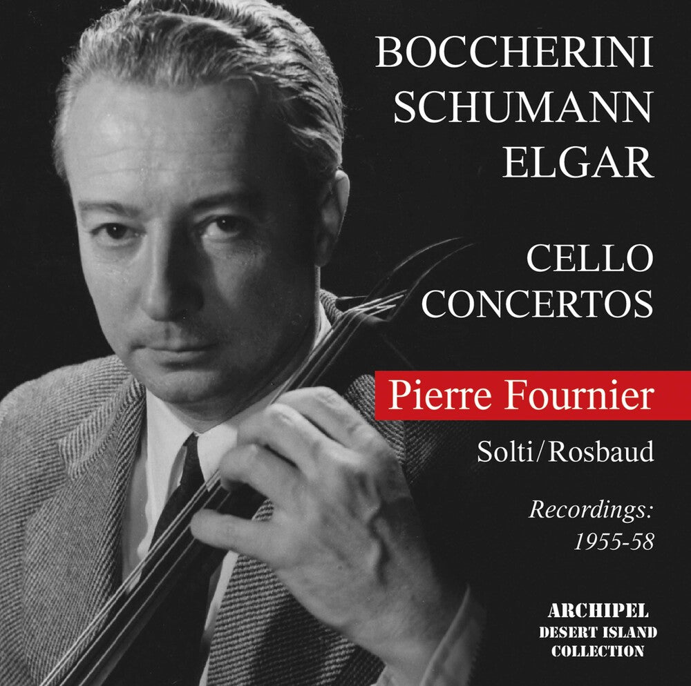 PIERRE FOURNIER - Cello Con Boccerinii-Elgar Music CD