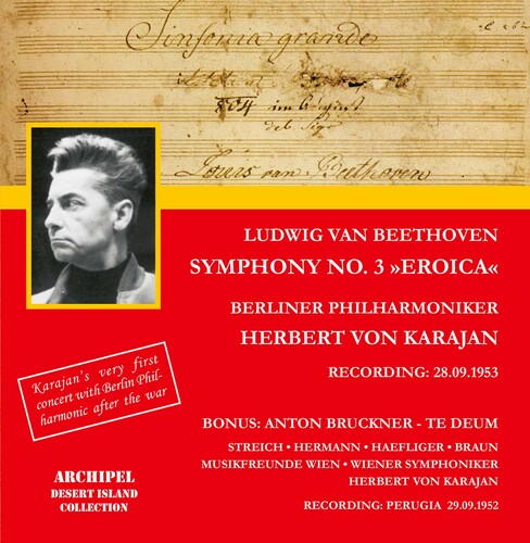 Beethoven / Karajan - Sinfonie 3 / Berliner Phil - Music CD