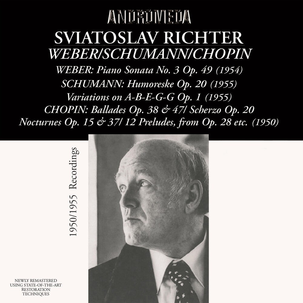 Weber / Schumann / Chopin / Richter - Sviatoslav Richter Plays Music CD