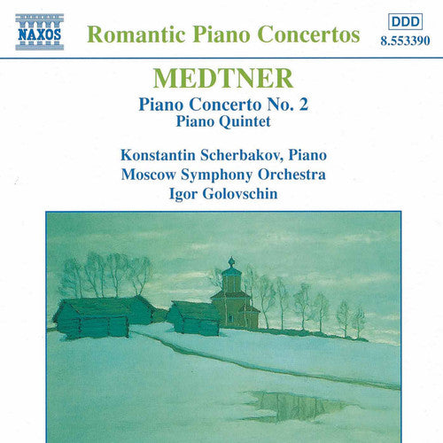 Medtner / Scherbakov / Podhoransky - Piano Concerto 2 In C Minor Op 50 - Music CD
