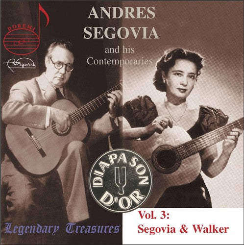 Segovia / Walker - His Contemporaries 3 - Music CD