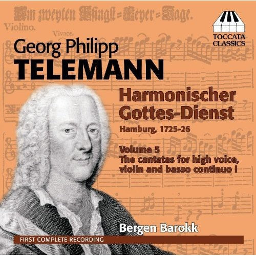 Bergen Barokk - Harmonischer Gottes-dienst / Six Cantatas 5 - Music CD
