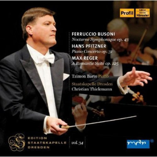 Busoni / Barto / Staatskapelle Dresden - Edition Staatskapelle Dresden 34: Busoni Pfitzner - Music CD