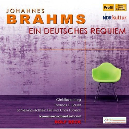 Brahms / Schleswig-holstein-festival Lubeck - Ein Deutsches Requiem - Music CD