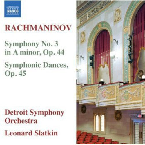 Rachmaninov / Detroit Symphony Orch / Slatkin - Symphony No 3 / Symphonic Dances - Music CD