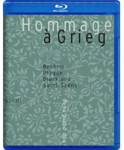 Brahms / Dena Piano Duo - Hommage A Grieg 3 - Blu-ray Audio