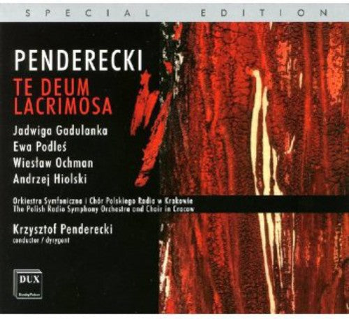 Krzysztof Penderecki - Te Deum / Lacrimosa Music CD