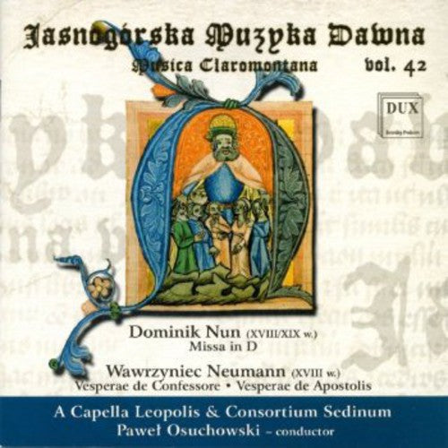 Nun / Neumann / Capella Leopolis / Oschuowski - Musica Claromontana 24 - Music CD