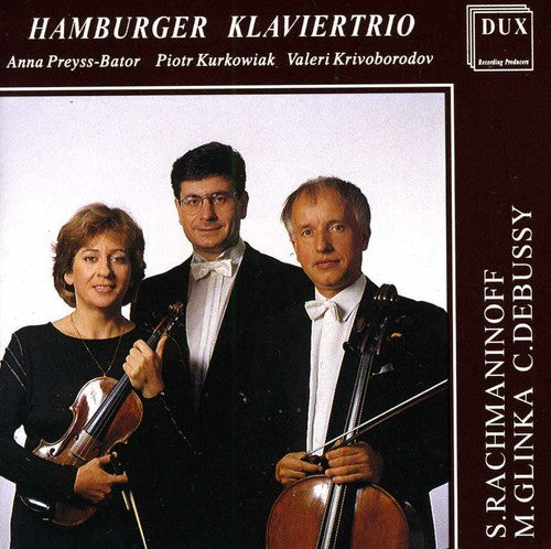 Debussy / Rachmaninov / Glinka - Hamburger Klaviertrio - Music CD