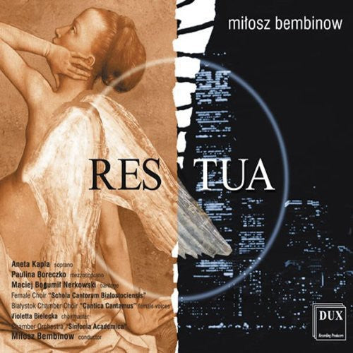 Bembinow / Schola Cantorum Bialostociensis - Res Tua: Deliberations Of Love & Hate - Music CD