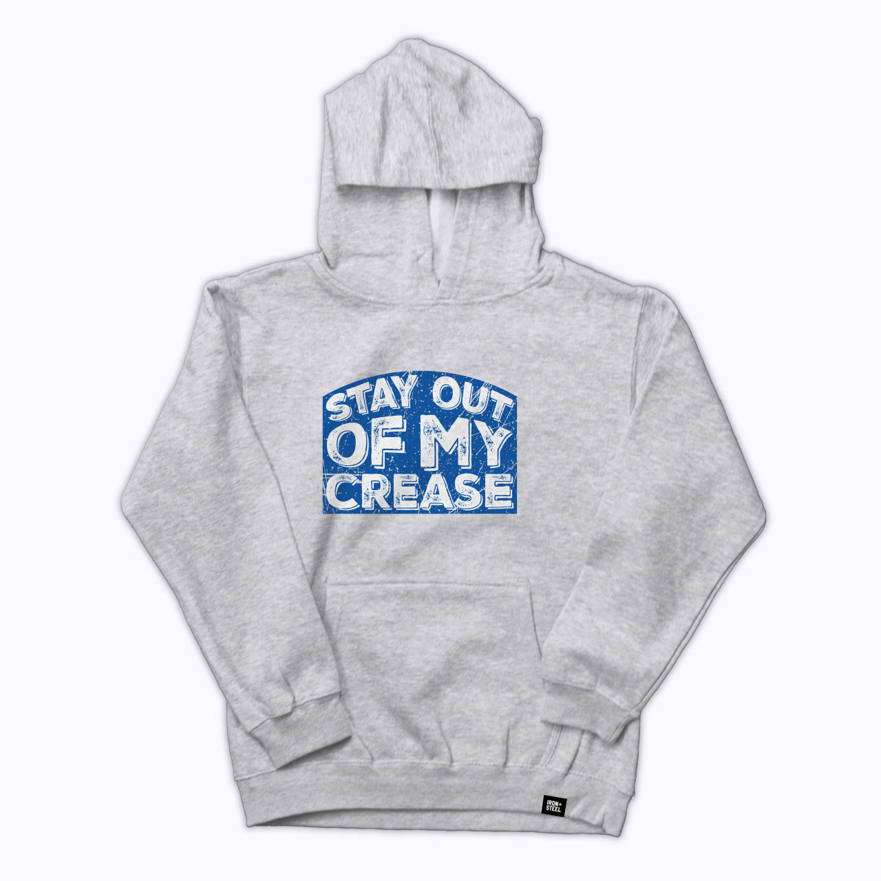 Stay Out Of My Crease Kids Fleece Hoodie