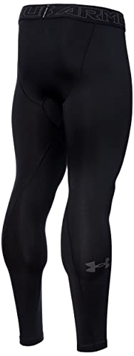 Under Armour Men's ColdGear Compression Leggings, Black (001)/Charcoal, Medium