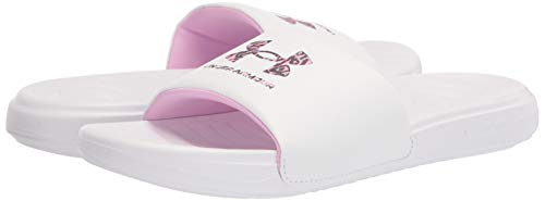 Under Armour Women's Ansa Graphic Logo, White (101)/White, 11 M US