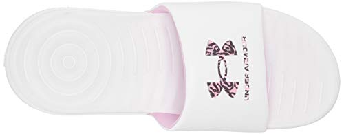 Under Armour Women's Ansa Graphic Logo, White (101)/White, 11 M US