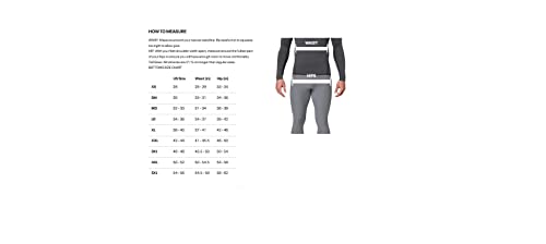 Under Armour Men's ColdGear Compression Leggings, Black (001)/Charcoal, Medium