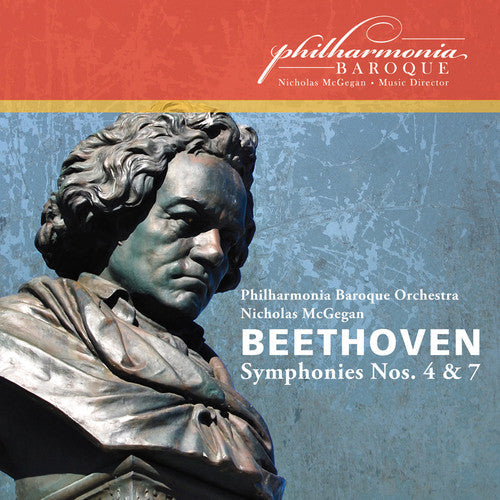 Beethoven / Philharmonia Baroque Orch / Mcgegan - Symphonies 4 & 7 - Music CD