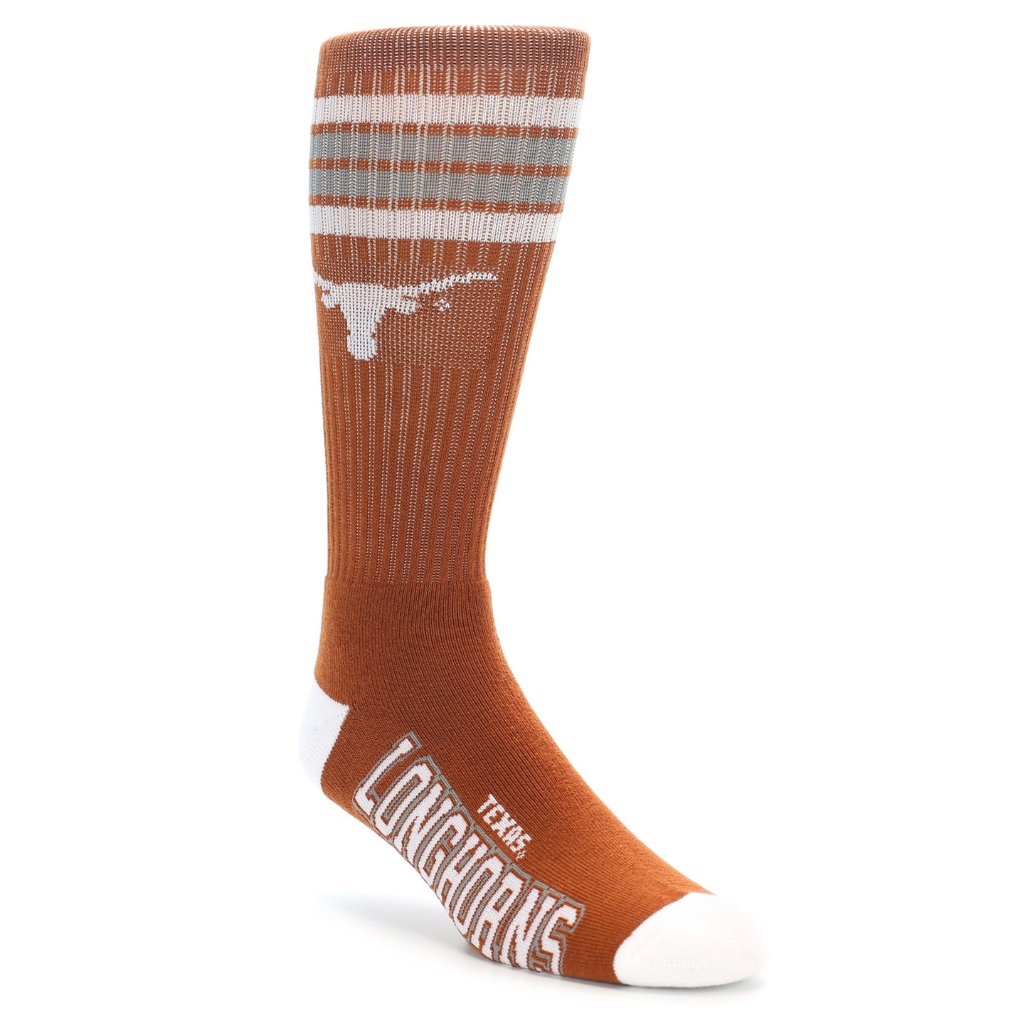 Texas Longhorns Socks - Men's Athletic Crew Socks