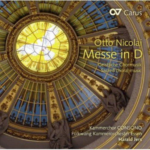 Harald Jers - Messe in D. Sacred Choral Music Music CD