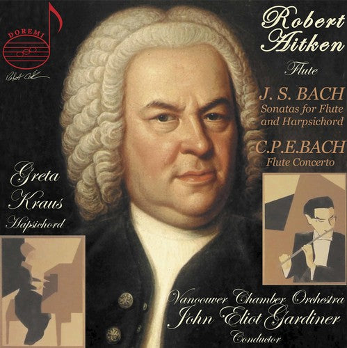 Bach,j.s. / Aitken / Vancouver Chamber Orch - Sonatas For Flute & Harpsichord - Music CD