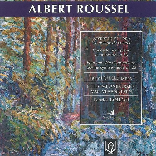 Roussel / Michaels / Het Sym Orch / Bollon - Symphony 1 / Piano Cto / Symphonic Poem - Music CD