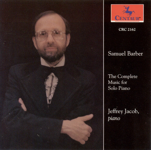Barber / Jacob,scott - Music For Solo Piano - Music CD