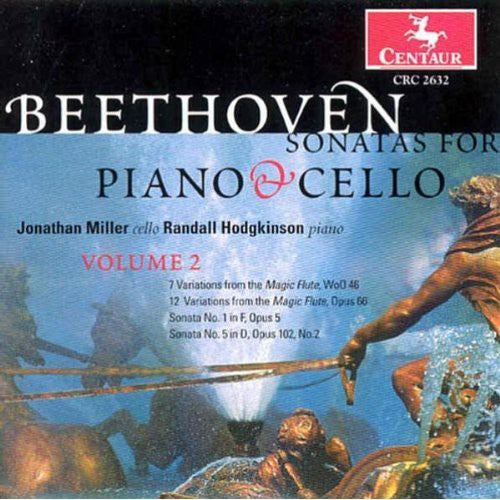 Beethoven / Miller / Hodgkinson - Sonatas For Piano & Cello 2 - Music CD