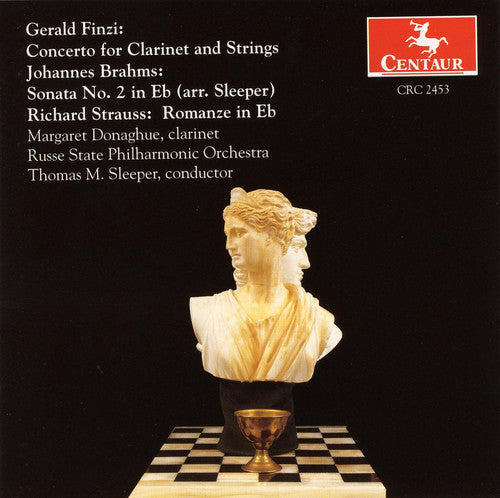 Finzi / Brahms / Strauss / Donaghue / Sleeper - Concerto For Clarinet & Strings / Sonata 2 In E Fl - Music CD