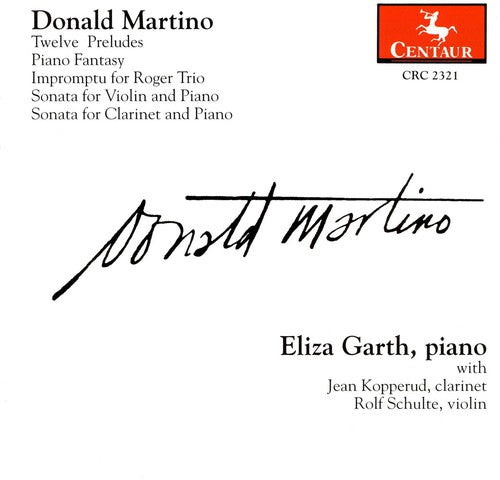 Martino / Garth / Koppetud / Schulte - Solo Piano & Chamber Works - Music CD