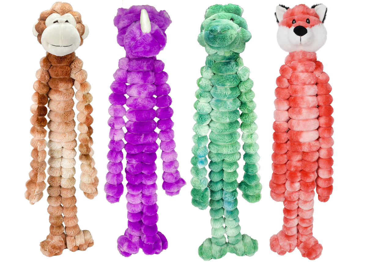 Multipet Crimpy Cuddlerz Medium - Assorted Animals 18"