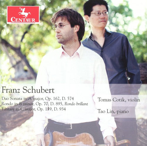 Tao Lin - Duo Sonata in a Major Op 162 D 574 Music CD