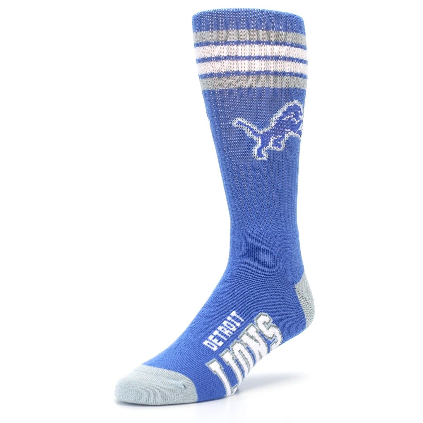 Detroit Lions Socks - Men's Athletic Crew Socks