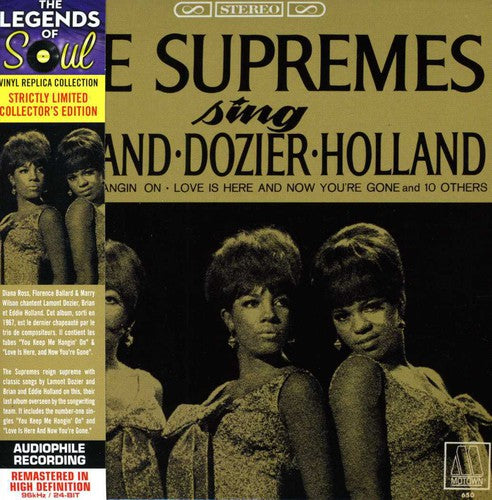 Supremes - Sing Holland Dozier Holland - Music CD