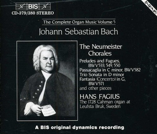 Bach / Fagius - Complete Organ Music 5 - Music CD
