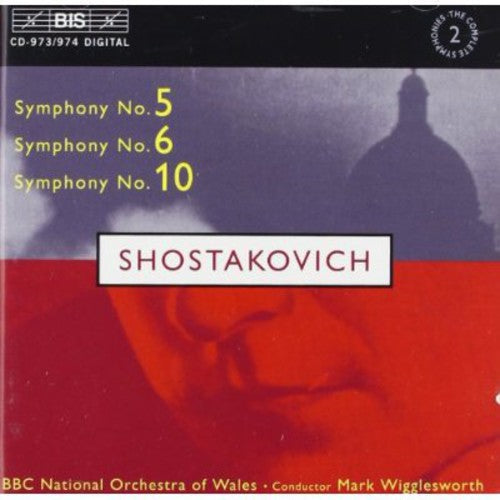 Shostakovich / Bbc Nat'l Orch Wales / Wigglesworth - Symphony Nos 5 6 & 10 - Music CD