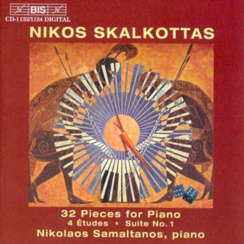 Skalkottas / Samaltanos - 32 Pieces For Piano / 4 Etudes - Music CD