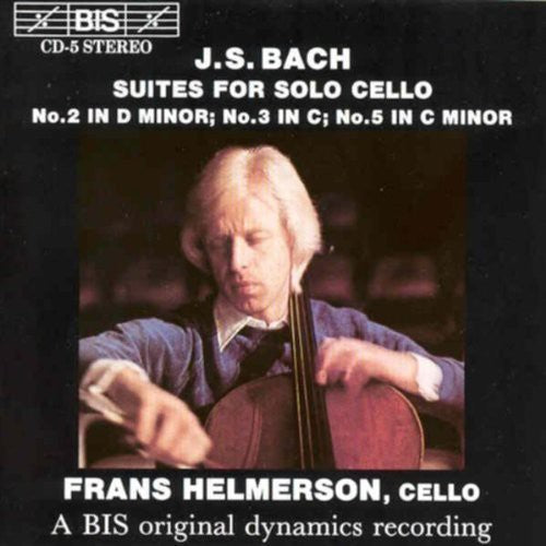 Bach / Helmerson - Suites For Solo Cello 2, 3 & 5 - Music CD