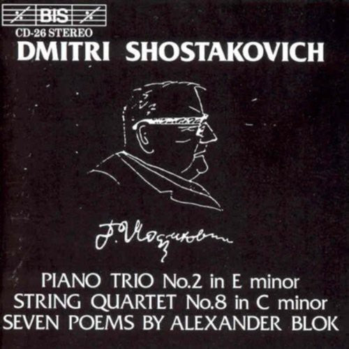 Shostakovich / Delman / Voces Intimae String Qrt - Piano Trio 2 In E - Music CD