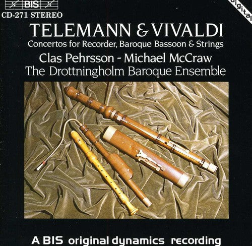 CLAS PEHRSSON - Double Concerto for Recorder, Bassoon & Orchestra Music CD