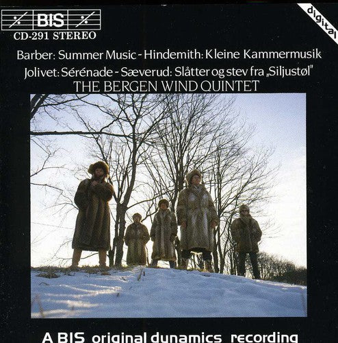 Barber / Bergen Wind Quintet - Summer Music For Woodwind Quintet - Music CD