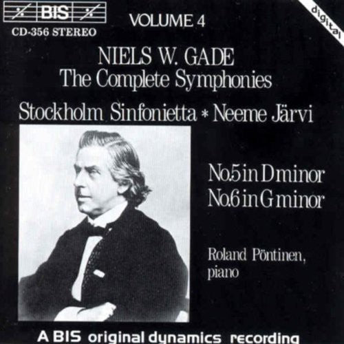 Gade / Pontinen / Jarvi / Stockholm Sinfonietta - Symphonies 5 & 6 - Music CD